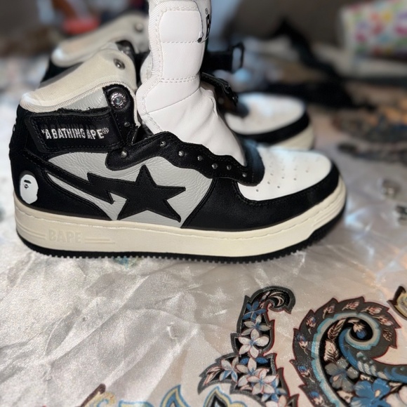 bape all star high tops - Picture 2 of 9